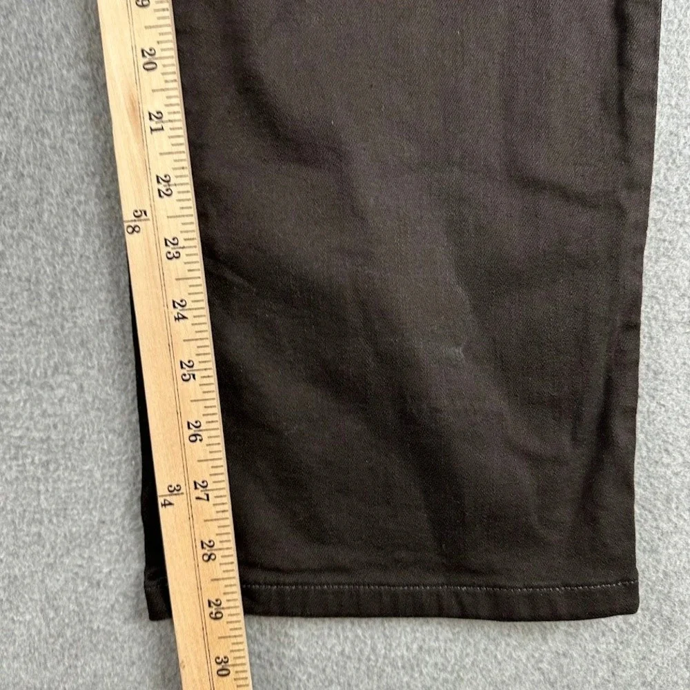 Tommy Hilfiger Mens‎ Black Jeans 40x30 Straight Fit Dark Wash Denim